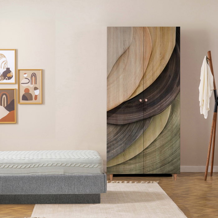 Hanah Home Armario Lidya 2 -977 Sonomo